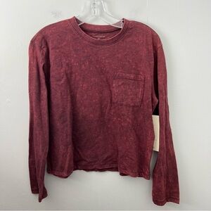 Threads 4 Thought NWT Burgundy Shirt